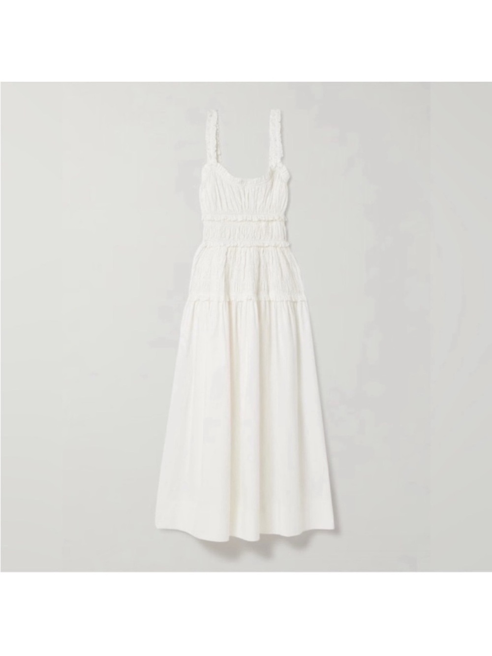 Doen Marianne Dress Ecru White - Picture 2 of 9